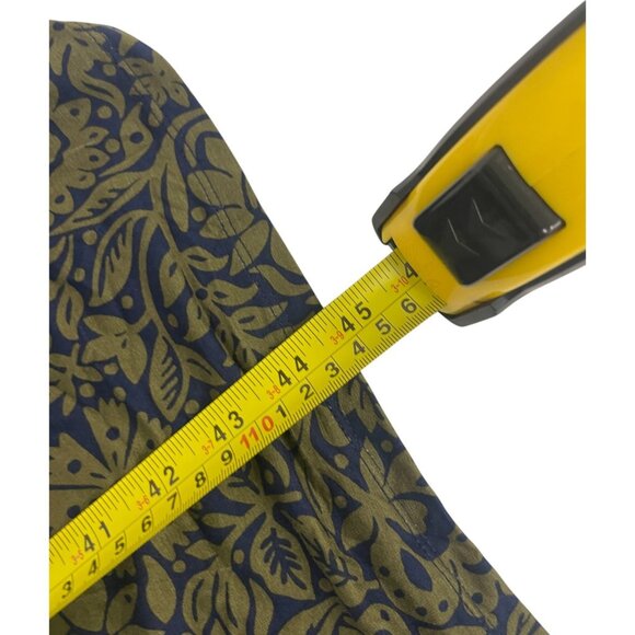 Boden Womens Maxi Dress UK 10 US 6 Green Floral High Neck Long Sleeve D0379 NWT - Picture 13 of 14